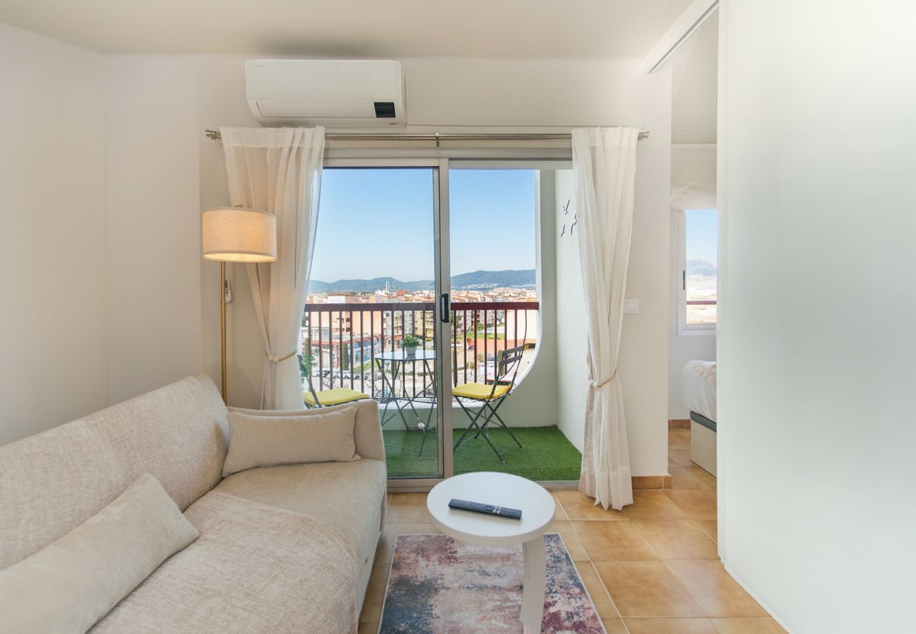 Estudio en Empuriabrava - WELCS ESTUDIO 318 EMP con balcón frente al mar