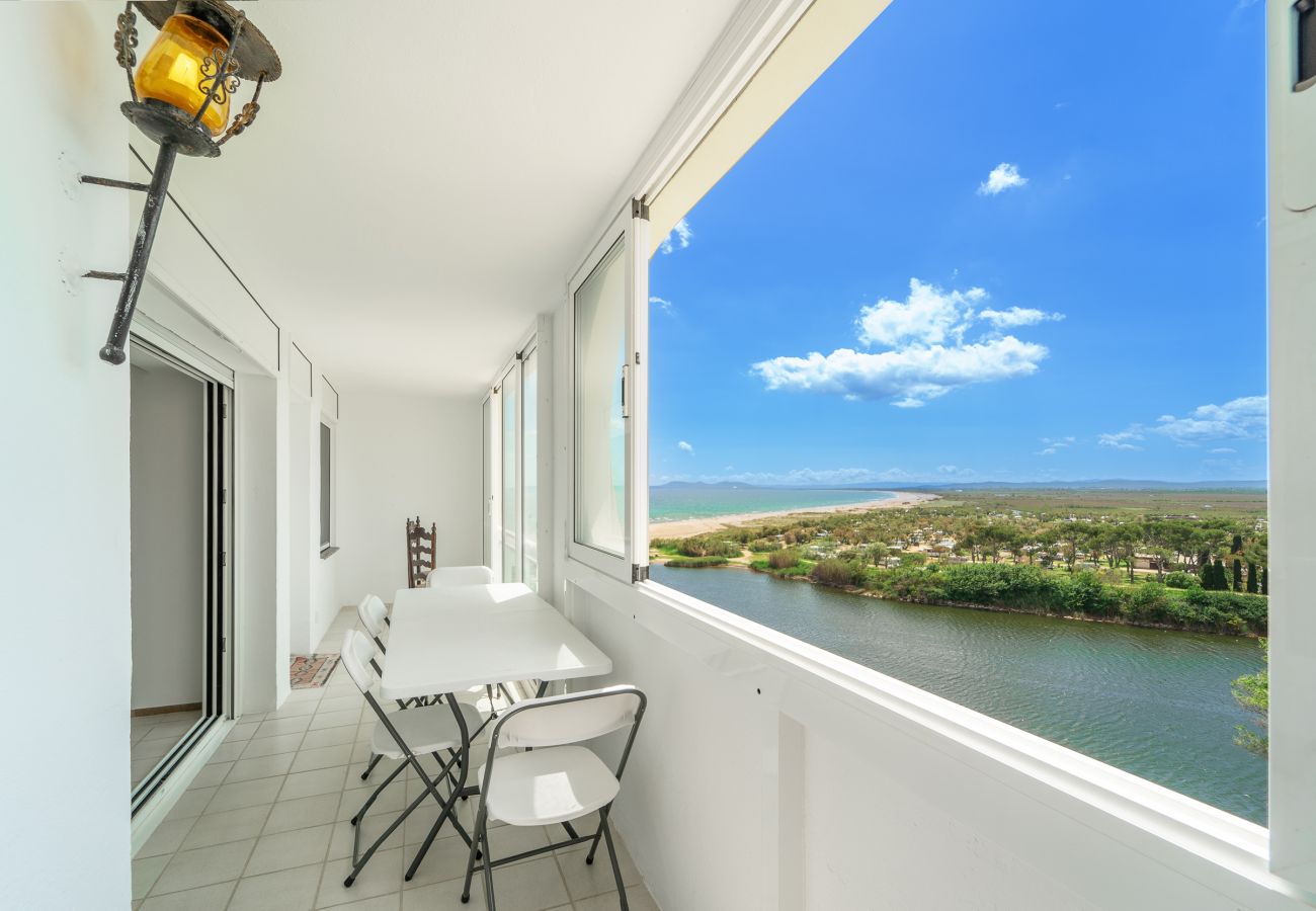 Apartament en Empuriabrava - WELCS APARTAMENTO 319 EMP con balcón y vista al ma