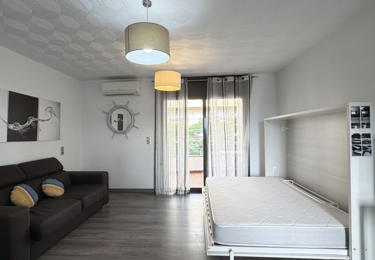 Apartament en Rosas / Roses - WELCS ESTUDIO 410 EMP con balcón y piscina comunit