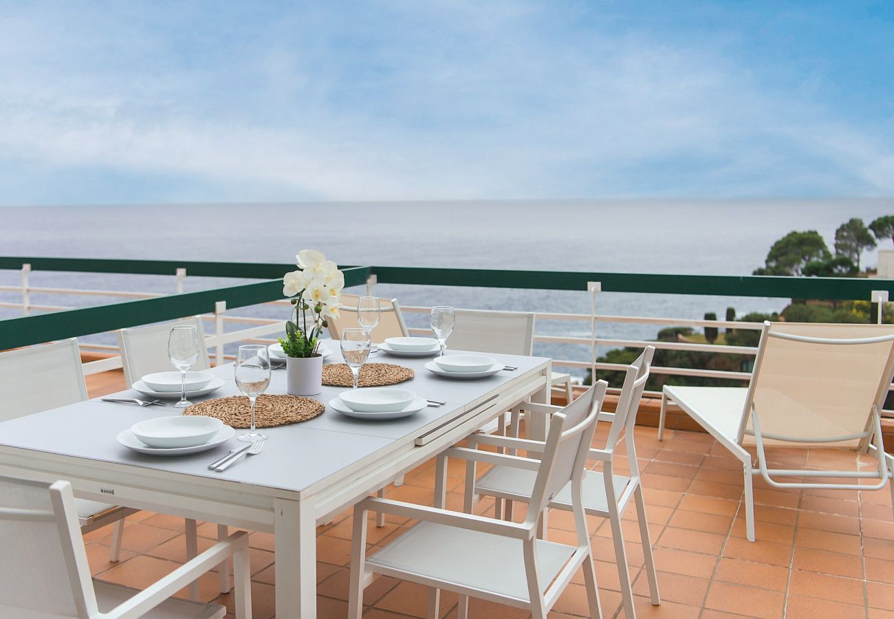 Ferienwohnung in Tossa de Mar - WELCS APARTAMENTO DÚPLEX 210 PDA con vista al mar