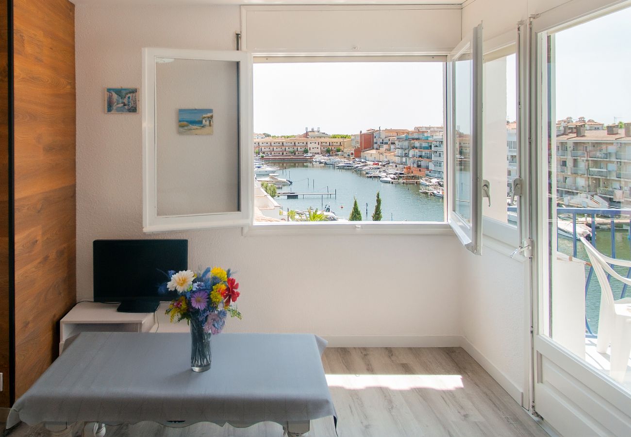 Appartement à Empuriabrava - WELCS APARTAMENTO 259 EMP con terraza con vista