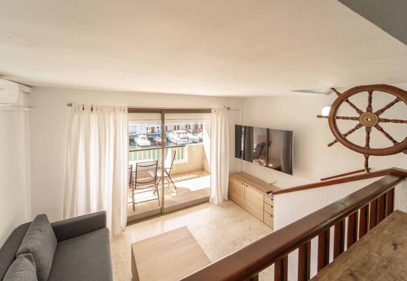 Appartement in Empuriabrava - WELCS APARTAMENTO 454 EMP con vistas al canal